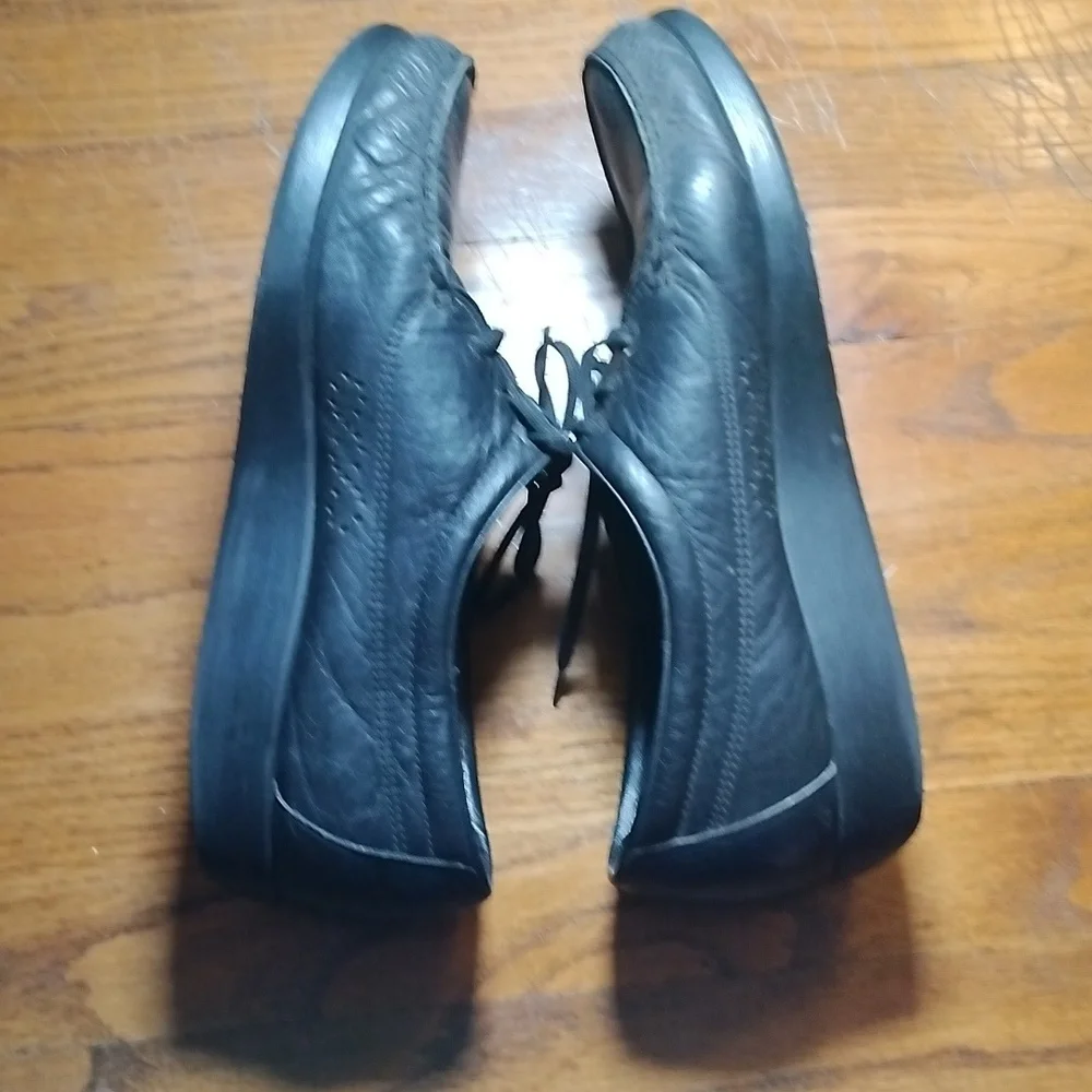 SAS Men's Black Leather Shoes Size 12